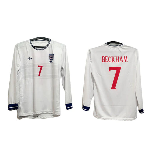 Best Retro jersey Engalnd Beckham full sleeve