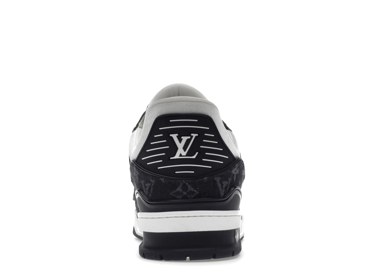 LV TRAINER WHITE BLACK WHITE