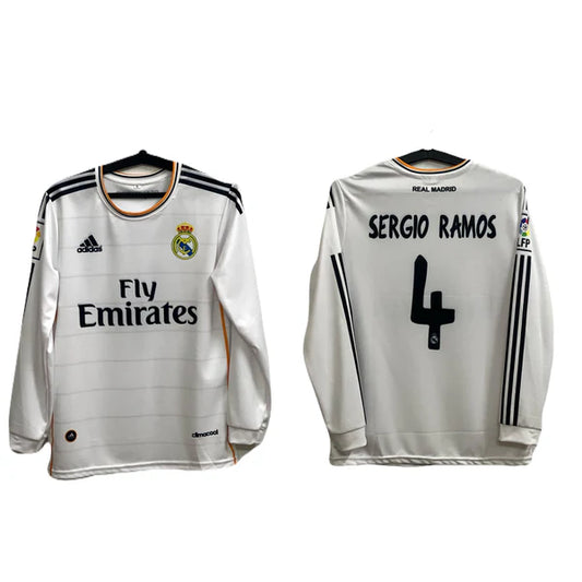 Realmadrid 2013/14 full sleeve sergio ramos