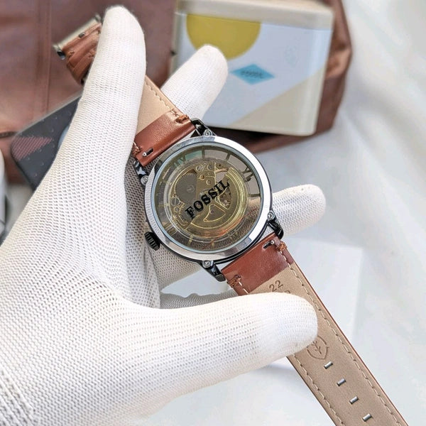 Fossil Automatic Top Quality Collection With High Quality Strap Best Finishing Body & Case